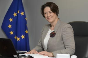 Violeta Bulc, Member of the EC in charge of Transports poses for a portrait